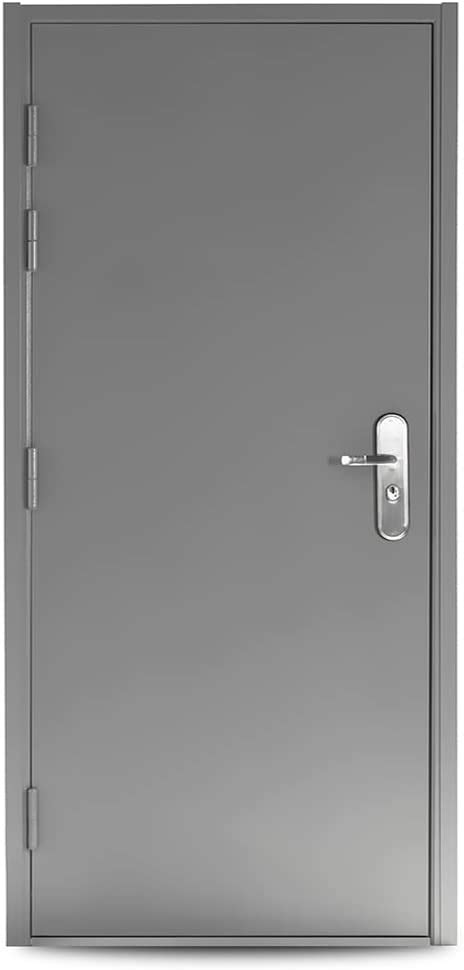 Buy VIZ-PRO Quick Mount Steel Security Door with Frame and Hardware ...