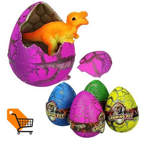 Magic Water Inflation Growing Toy Dinosaur Egg Hatching Egg Toy 1 pcs
