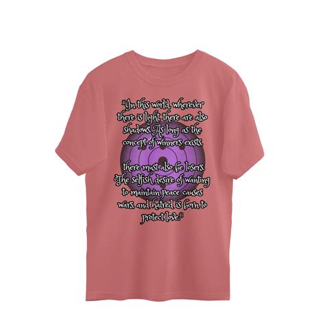 Madara Uchiha Quote Men's Oversized T-shirt