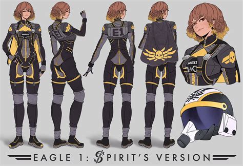 ArtStation - Helldivers 2 Eagle 1 Character Fan Design