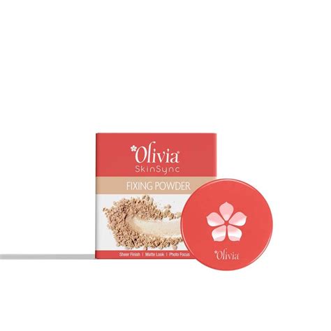 Buy Olivia Skinsync Makeup Fixing Powder - 20g, Long Lasting, Loose ...