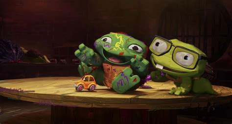 Cute Cartoon Baby Ninja Turtles The Art Of Teenage Mutant Ninja
