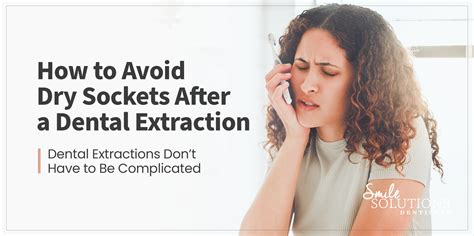 How to Avoid Dry Sockets // Smile Solutions Dentistry in Harrisburg