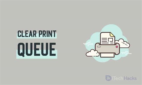 Image result for Clear Print Queue