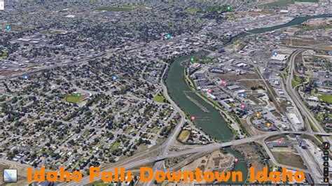 Idaho Falls, Idaho Map