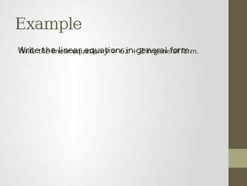 Image result for General Form of a Line Explained