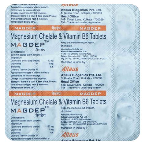 Magdep Tablet | Uses, Side Effects, Price | Apollo Pharmacy