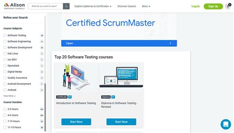 Testing Courses 的图像结果