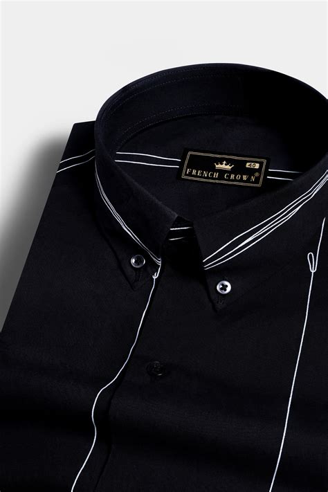 Buy Vertical and Horizontal Striped Shirt for Men in India