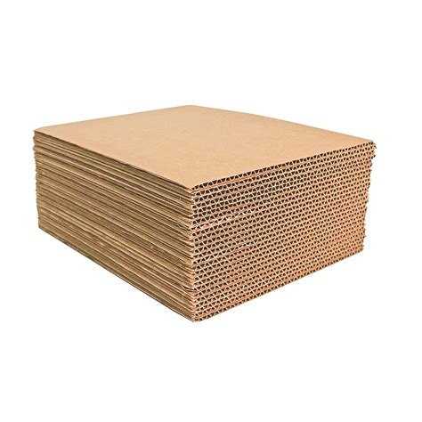 Corrugated Cardboard Filler Insert Sheet Pads 1/8" Thick - 8.5 x 11 ...
