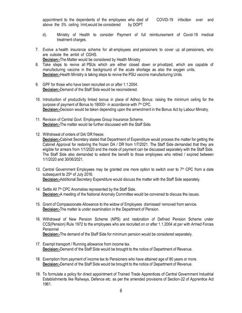 Brief of the 48th meeting of the NC-JCM (National Council - Joint ...