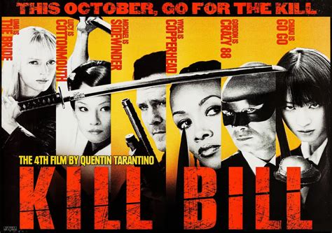 Kill Bill Vol. 1 Movie Poster - Classic 00's Vintage Poster