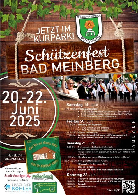 Schützenfest , Kurpark Bad Meinberg, Steinheim, 20 June to 22 June ...