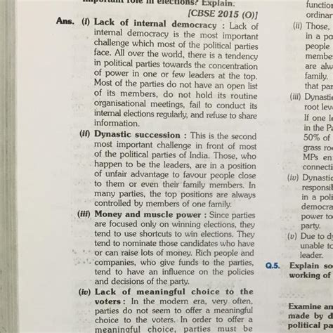 what are the three major challenges for political parties explain it ...
