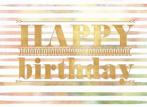 Buy Happy Birthday: Golden Stripes:Guest Book | Message Book | Keepsake ...