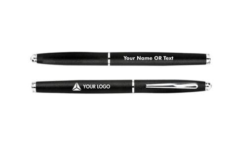 Custom Submarine Slim Black Matte Roller Pen | Personalised with name ...