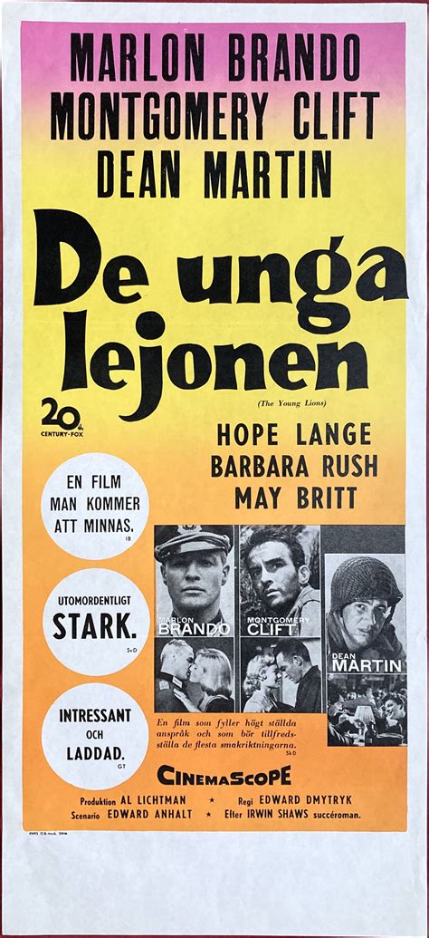 Nostalgipalatset - THE YOUNG LIONS (1958)