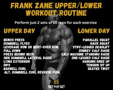 Frank Zane Workout Program 的图像结果