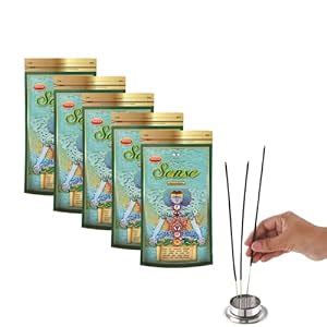 Shashi Sense Luxury Premium (425-Agarbathi) Incense Sticks Combo Pack ...