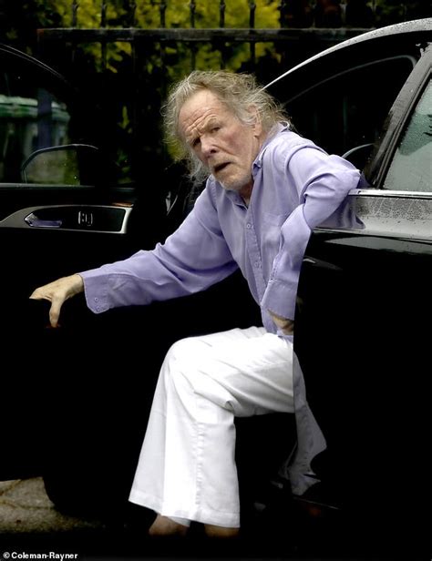 Actor Nick Nolte, 83, evokes his notorious wild-haired 2002 mugshot as ...