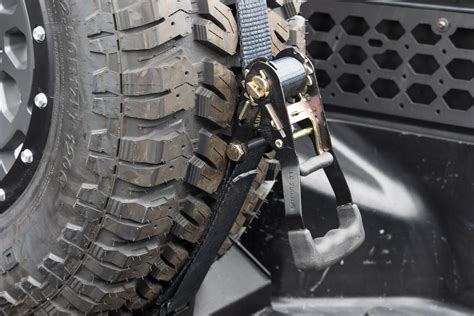 Rough Country Bed Mount Spare Tire Carrier-Broncograveyard.com
