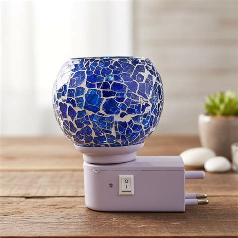 Kapoor Dani Mosaic Glass Electric Night Lamp (1 Pc) – gambitproduct.com