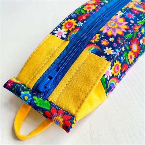 Image result for Zippered Pencil Case Pattern Triangle