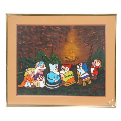 Lot - John Wayne Gacy Seven Dwarfs Painting