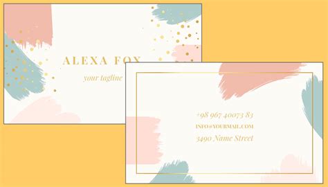 Business Card Template Editable 的图像结果