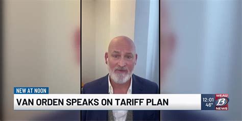 Congressman Derrick Van Orden speaks on tariff plan