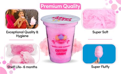 Angels Floss Cotton Candy's / Candy Floss / Buddhi Ke Baal - Bubble Gum ...