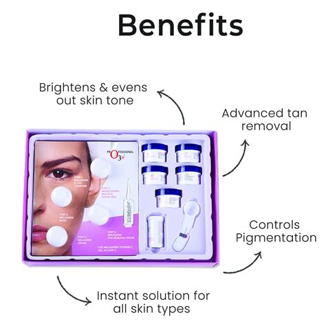 O3+ Professional Power Brightening Facial Kit (123gm + 40ml) – Cobeauty