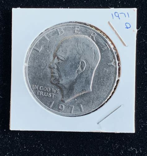 1971-D EISENHOWER UNCIRCULATED $1 DOLLAR BRIGHT SHINE | Property Room