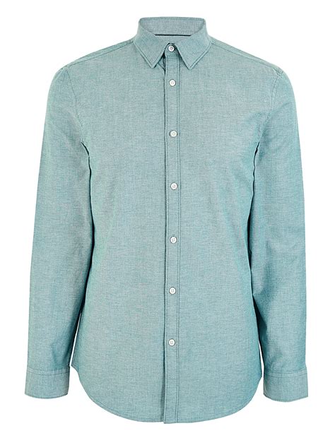 Buy Slim Fit Cotton Stretch Oxford Shirt at Marks & Spencer