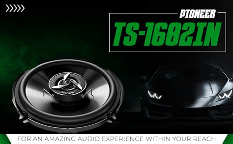 Pioneer TS-1602IN, Coaxial, Woofer, Black : Amazon.in: Musical Instruments