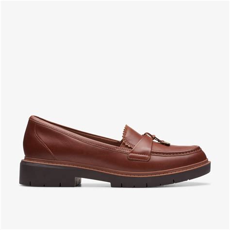 Women's Westlynn Bella Tan Leather Loafers | Clarks CA