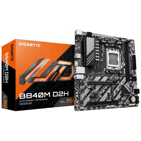 Buy GIGABYTE B840M D2H AMD Motherboard | Elitehubs.com– EliteHubs