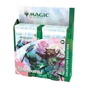 Magic: The Gathering Bloomburrow Collector Booster Box - 12 Packs (180 ...