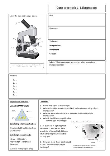 Microscopes GCSE Free Science Lessons 的图像结果