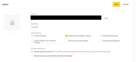 Image result for Binance Python API
