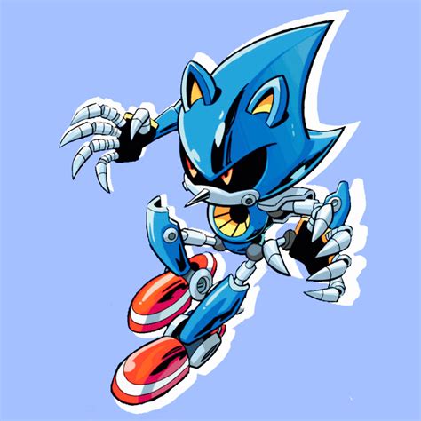 Download Metal Sonic Comic Sonic The Hedgehog PFP