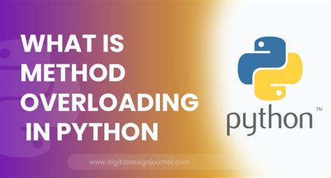 Image result for Define Method Overloading in Python