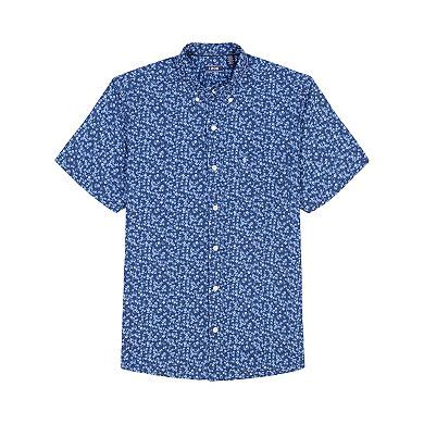 Men's IZOD Breeze Short Sleeve Button Down Shirt