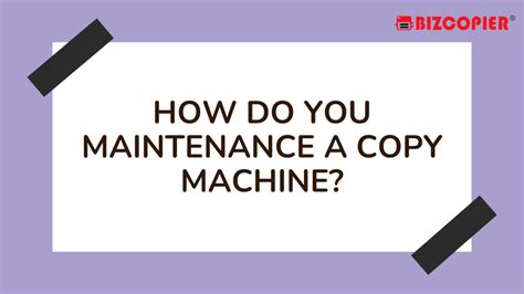 How Do You Maintenance A Copy Machine? - Rental or Purchase Ricoh ...