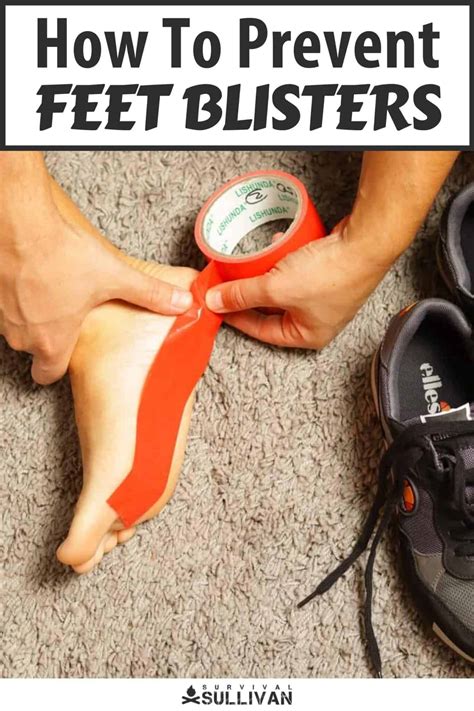 How To Tape Your Feet To Prevent Blisters