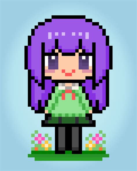 Anime Pixel Art Copy And Paste at Charlotte Smartt blog