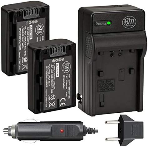 Buy Pack of 2 NP-FH50 Batteries and Battery Charger for Sony CyberShot ...