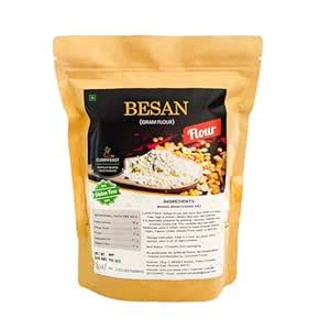 CURRYFEAST Besan 1 kg/Gram Four/Chana Dal Besan / 100% Pure Flour ...