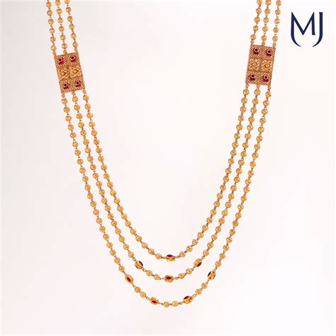 Gold Chain | Buy Gold Chain Designs Online India - Manubhai Jewellers