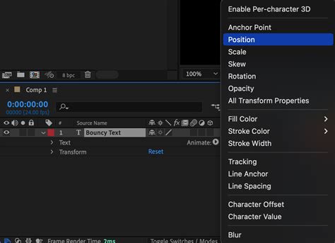 Image result for After Effects Bouncing Letter Tutorial